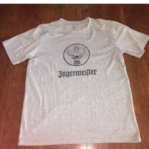 Jagermeister men’s T-shirt gray size large EUC!!